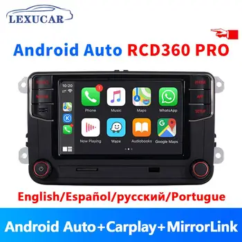 

Android Auto Carplay RCD360 PRO NONAME NEW RCD330 187B MIB Radio For VW Golf 5 6 Jetta MK5 MK6 Tiguan CC Polo Passat 6RD035187B
