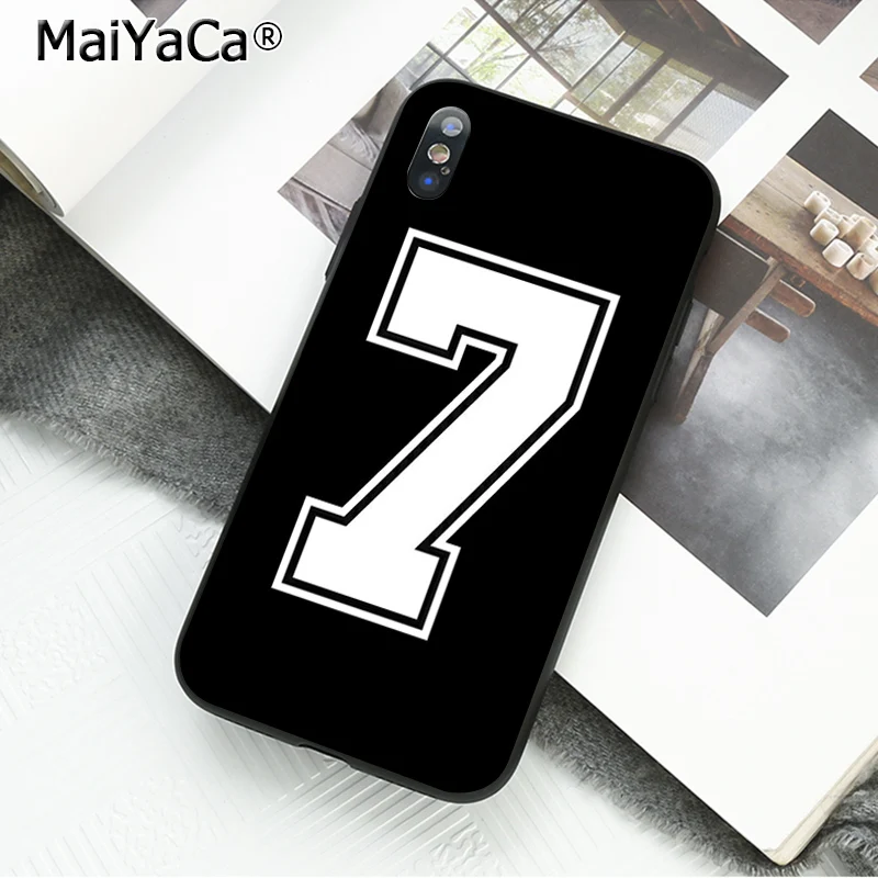 Lucky number And black letter 