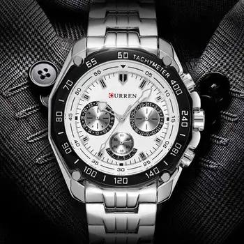 

Fashion Luxury Brand watches Man quartz full stainless steel Watch Casual Military Sport Men Dress Wristwatch Gentleman business