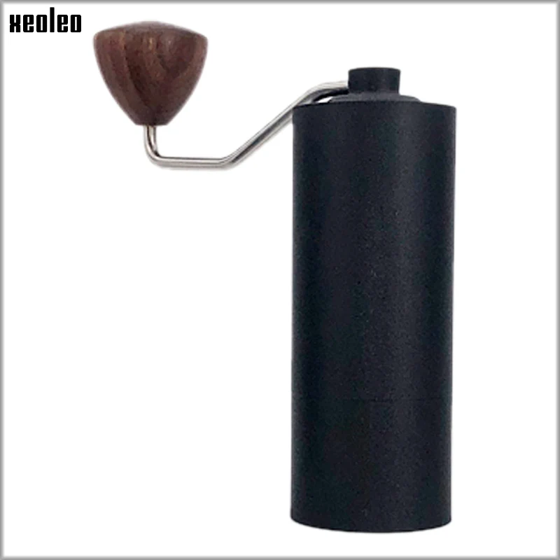 Kaufen XEOLEO Manuelle kaffeemühle Tragbare kaffeemühle Aluminium Kaffee miller kaffee bean fräsen maschine 35g Konische grat grinder