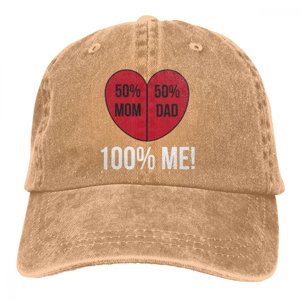 МАМА ПАПА Я Casquette глубокий Хизер унисекс Мужские Женские джинсовые бейсболка с ремешком кепки Регулируемый Гольф папа шляпа - Цвет: Хаки