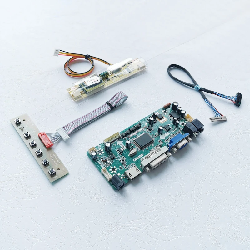 Для LM150X05 LM150X06 ЖК-панель 1024*768 VGA + DVI LVDS 20 контактов 15-дюймовая клавиатура 2CCFL M.NT68676
