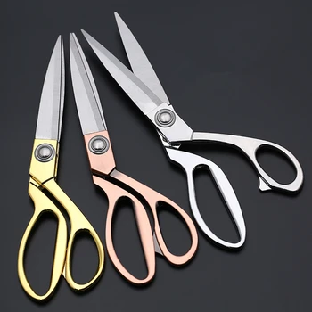 

Professional Stainless Sewing Scissors Shears Gold Shears Tailor's Scissors Fabric Scissors Embroidery Scissor Tools for Sewing