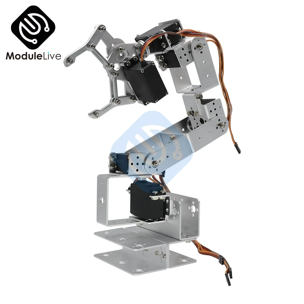 Discounted price Easy Return Aluminium Robot 6DOF Mechanical Robotic