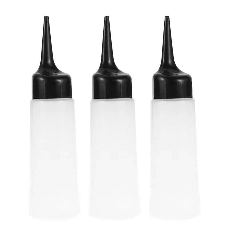 3 шт. флаконы для окраски волос флакон шампуня многоразовый контейнер