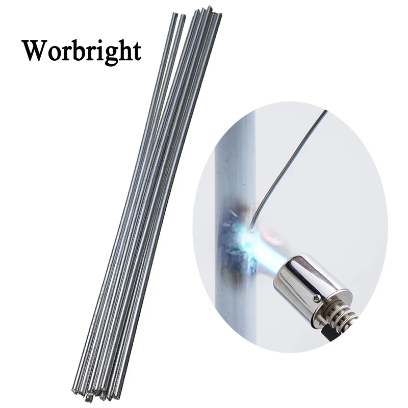 Worbright Universal Welding Rods Copper Aluminum Iron Stainless Steel Fux Cored Welding Rod Weld Wire Electrode No Need Powder