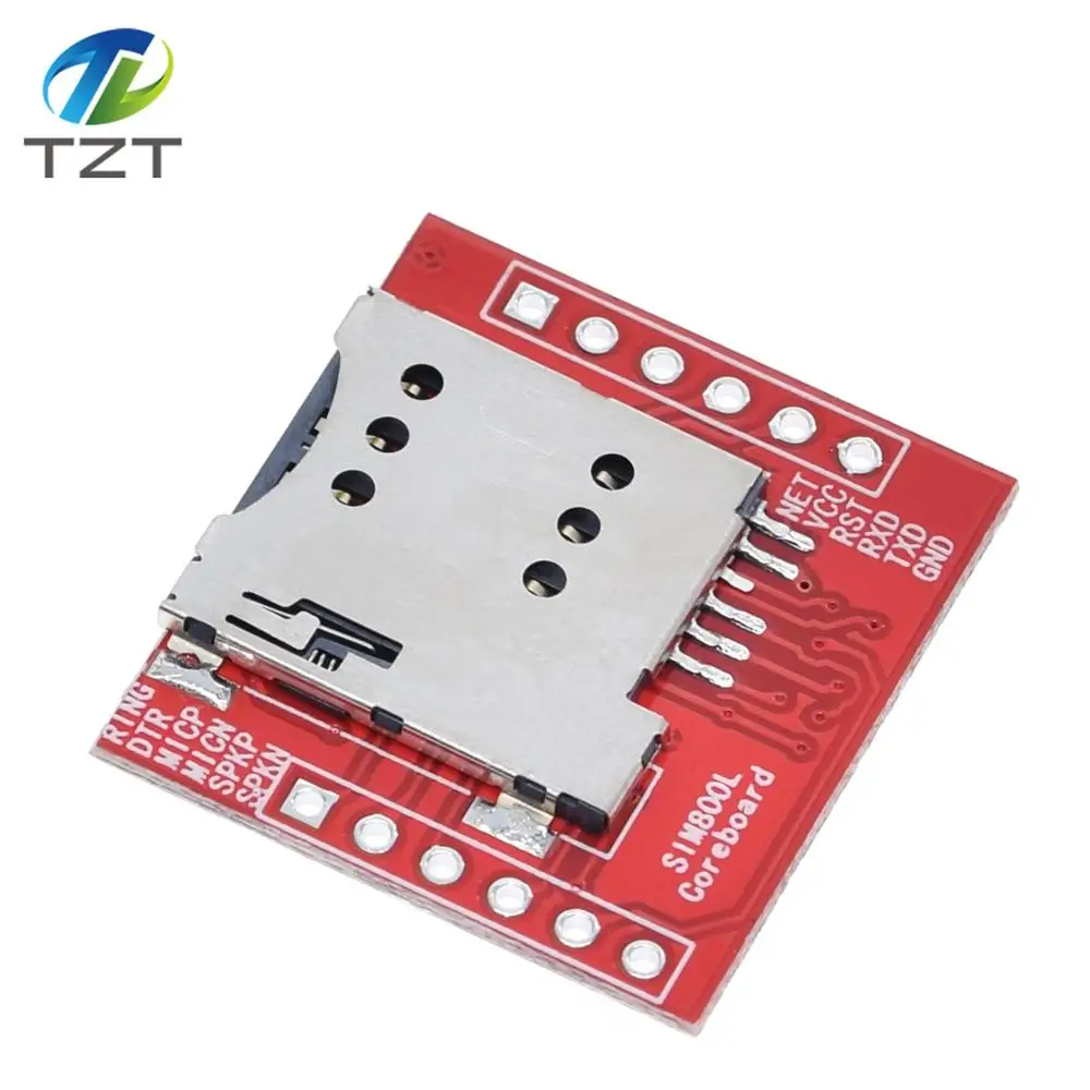 Наименьшая карта TZT SIM800L GPRS GSM модуль MicroSIM Core плата четырехдиапазонный