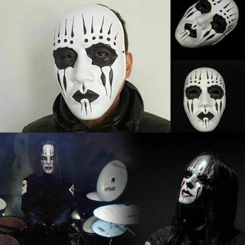 Slipknot Band Joey Jordison пластиковые маски на Хэллоуин вечерние маскарадные реквизиты для косплея