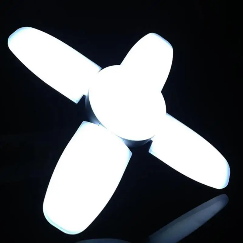 60W E27 Indoor Deformable LED Shop Work Light 110-265V Folding Garage Lamp