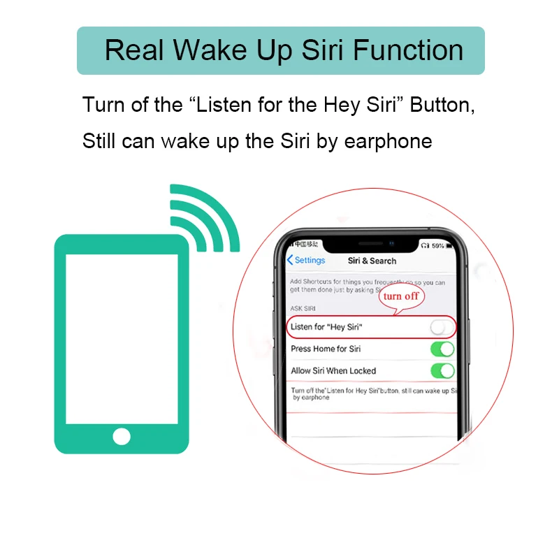 1:1 Original Bluetooth Earphones AI Voice Assistant Control Wireless Headphones Smart Sensor Earbuds Wireless Charging Headset
