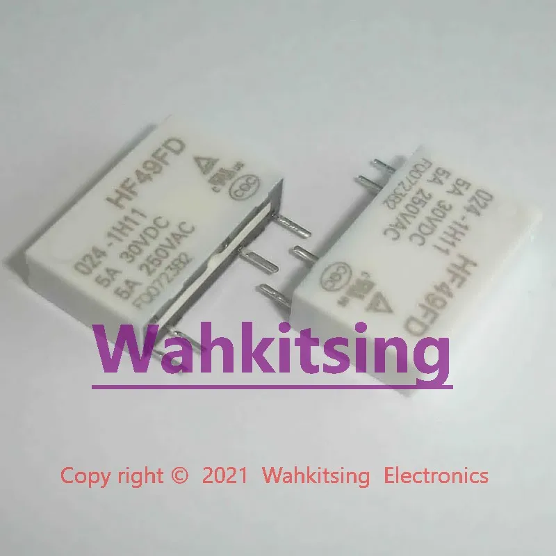 

5 шт HF49FD-024-1H11 DIP-4 HF49F 024-1H11 миниатюрное реле мощности