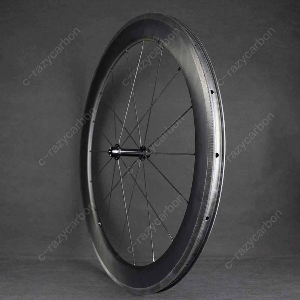 Discount Free Shipping Aerodynamic Wheels U Shape 60mm Depth Carbon Wheelset Full Carbon With R13 Upgraded Hubset 275g 1