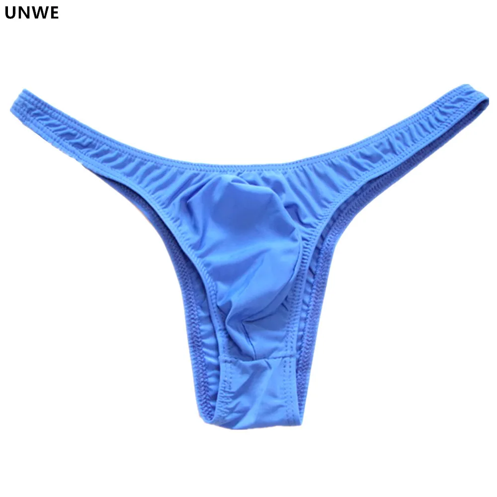 

Ultra-thin Mens Ice Silk Briefs Breathable U Convex Men's Sexy Underwear Seamless Bikini Panties Low Rise Swimwear