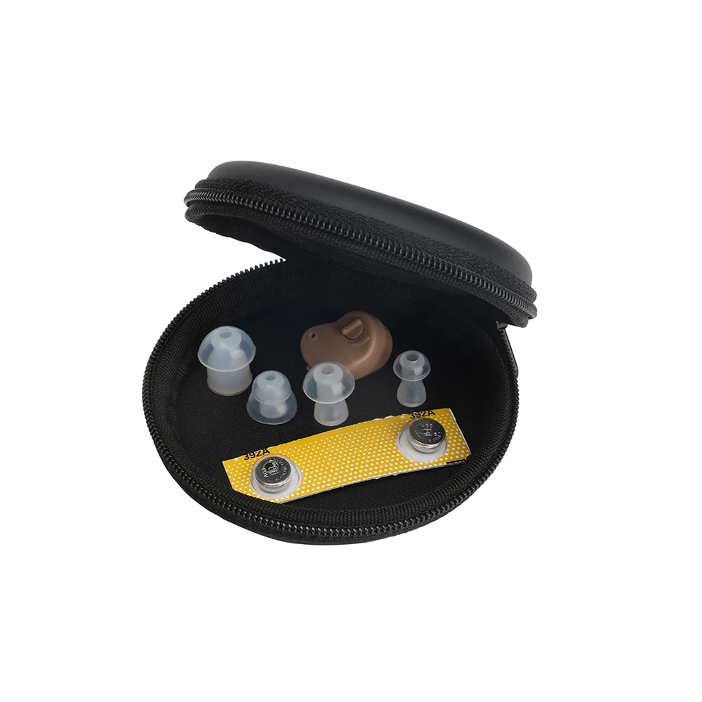 NO Have Bag AXON K-80 Hearing Aid Rechargeable Mini Hearing Aids Sound Amplifier Invisible Hear Clear for the Elderly Deaf Ear Care Tools - Цвет: NO Have Bag