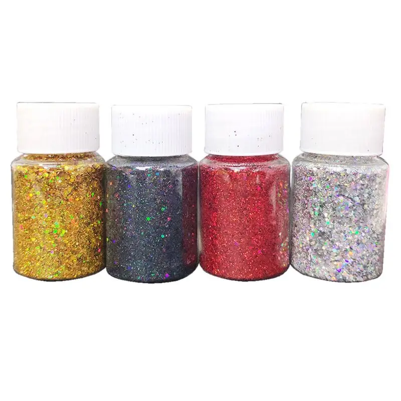 

4 Color Resin Casting Mold Glitters Sequains Pigment Fillings Kit Jewelry Making U4LF