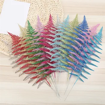 

Christmas Tree Decoration Leaves Fashion Glitter Hollow Leaves Christmas Party Wedding Decoration Supplies