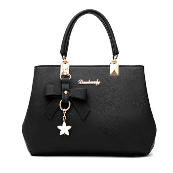 

2020 Hot Sale Women Hand bags Fashion bow-knot Ladies Bag Casual Totes Bags Leather Shoulder Bag Designer Women Handbag