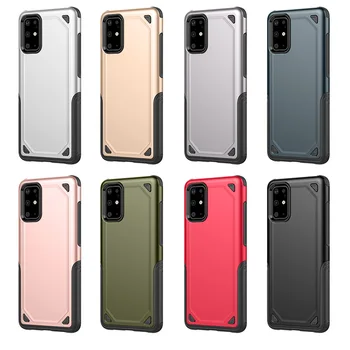 

Hybird Armor Case for Samsung S20 Plus Shockproof Silicone Hard PC 2 IN 1 Protect Back Cover for Samsung Galaxy S20 Ultra Cases
