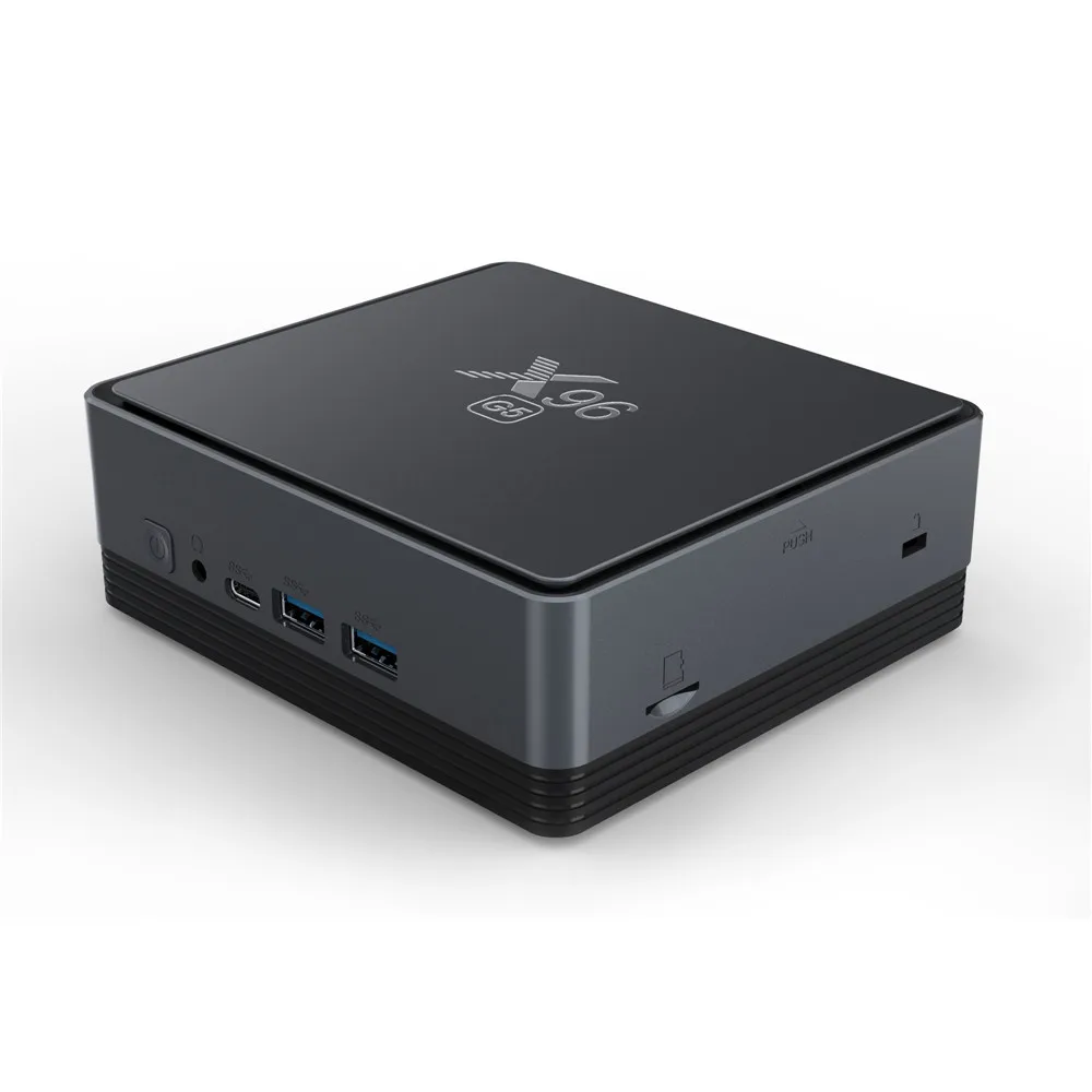 Мини-ПК X96 G5 8 ГБ ОЗУ 128 Гб SSD Windows 10 медиаплеер Intel Broadwell-U i3-5005U 2 4 ГГц 5G Wi-Fi 1000 м Bluetooth