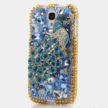

Luxury Women Peacock Handmade Rhinestone Diamond Bling Phone Cover Case For Samsung a50 a70 s8 s9 a40 a20 s10 plus phone case