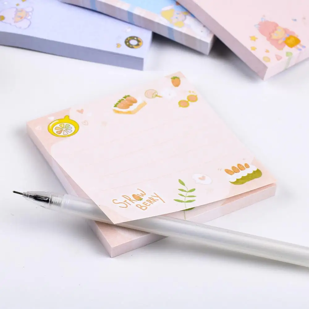 Aesthetic Memo pad To Do List Mini notepad Checklist pad Cube Handmade