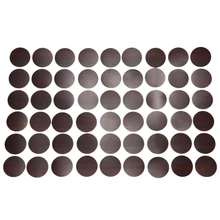 Настольные самоклеящиеся винтовые крышки Пылезащитная наклейка 21 мм 54 в 1