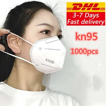 

DHL Free kn95 respirator dust mask disposable mask filtering safety mask reusable cotton mascarilla respirator filter breathing
