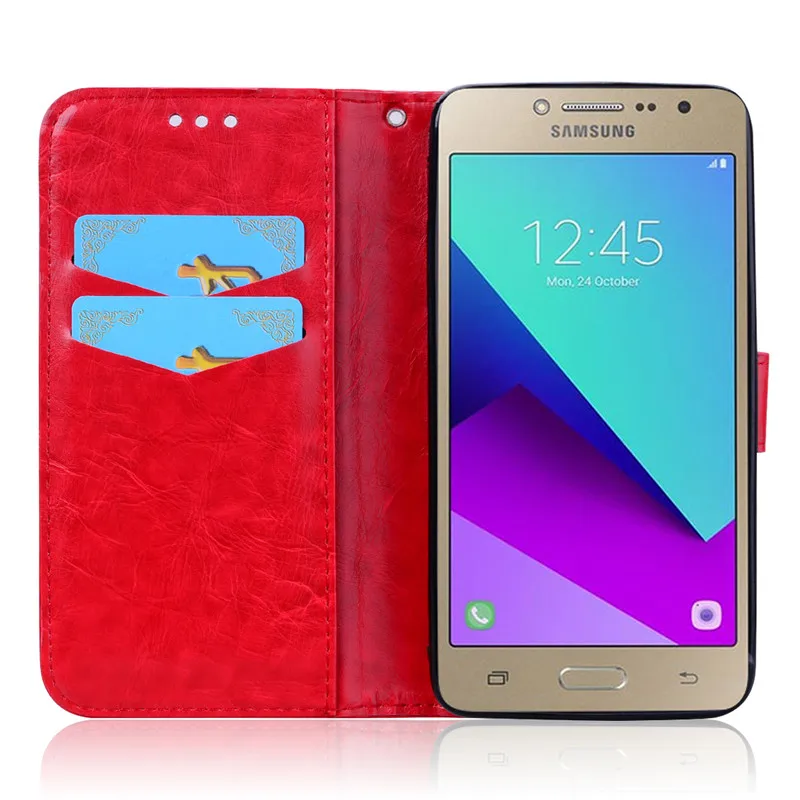 Роскошный кожаный чехол-бумажник для samsung Galaxy Grand Prime G530 G530H G531 G531H G531F SM-G531F чехол для samsung Grand Prime