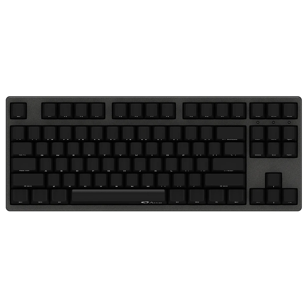 Оригинальная Механическая игровая клавиатура AKKO 3087, вишневый переключатель, с боковой резной буквой type-C, USB, Проводная компьютерная игровая клавиатура