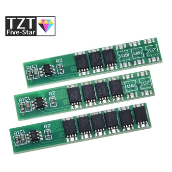

TZT 1S 7.5A 10A 15A 3.7V Li-ion 3 4 6MOS BMS PCM Battery Protection Board PCM for 18650 Lithium Lion Battery
