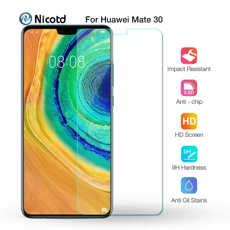 NicoTD Оригинальное закаленное стекло для huawei mate 30 защитное Защитное TAS-L09 TAS-L29 TAS-AL00