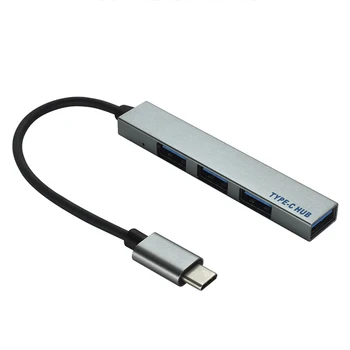 

Type C HUB 4 Port USB-C to USB 2.0 Splitter Converter OTG Adapter Cable for Macbook Pro iMac PC Laptop Notebook Accessories