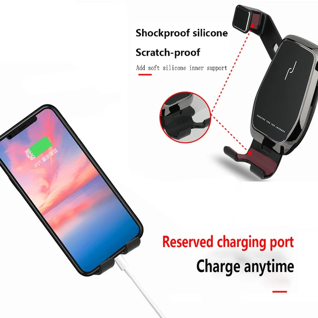 E Class Phone Holder Car 2020 For Mercedes Benz Cell Phone Stand 2019 E200 E260 E300 E350 L 360 Degree Mobile W213 Mount Bracket Universal Car Bracket Aliexpress