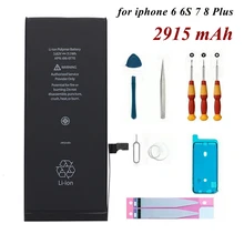 Neng аккумулятор для iphone 6 6S Plus 2675 мАч Сменные Аккумуляторы для iphone 7 8 Plus с инструментами для ремонта