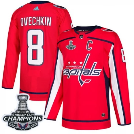 Сшитые мужские брюки в стиле «T.J» Oshie Capitals Кубок Стэнли Final Champions JERSEY - Цвет: Синий