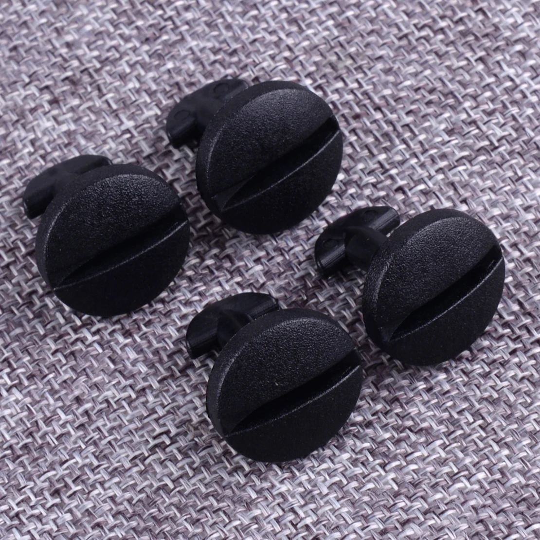 

DWCX 4Pcs Rear Bumper Tow Cover Clips Towing Eye Trim Fastener ABS Fit for Land Rover Range Rover Sport Discover 3/4 DYR500010