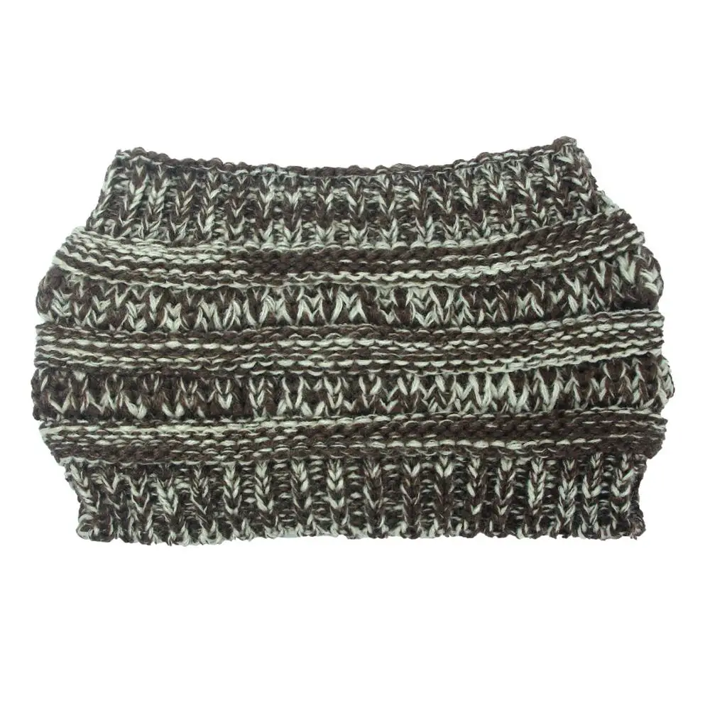 gray and white Новинка, вязаная вязанные крючком шапки-бини, зимние шапки для женщин, шапки, теплые женские шапки - Цвет: gray and white