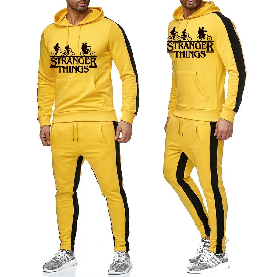 

Fashion Brand Men And Women Hoodie Hoodie Spring And Autumn Fashion Set plus Velvet Printed Coat Hoodie Sports Set