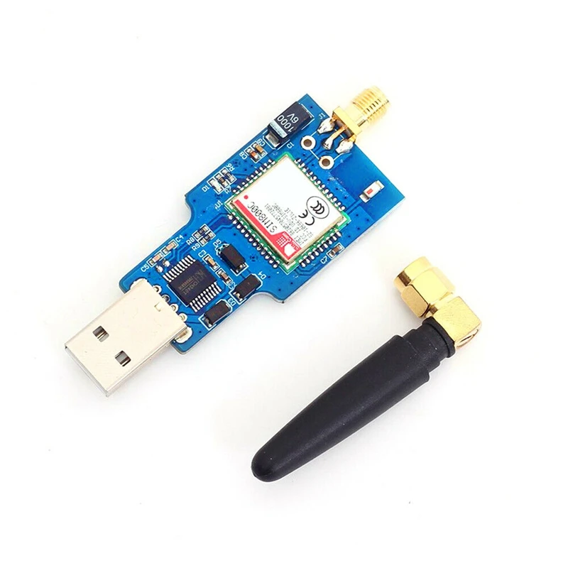 Usb в Gsm серийный Gprs Sim800C модуль Bluetooth компьютерное управление + антенна|Аксессуары