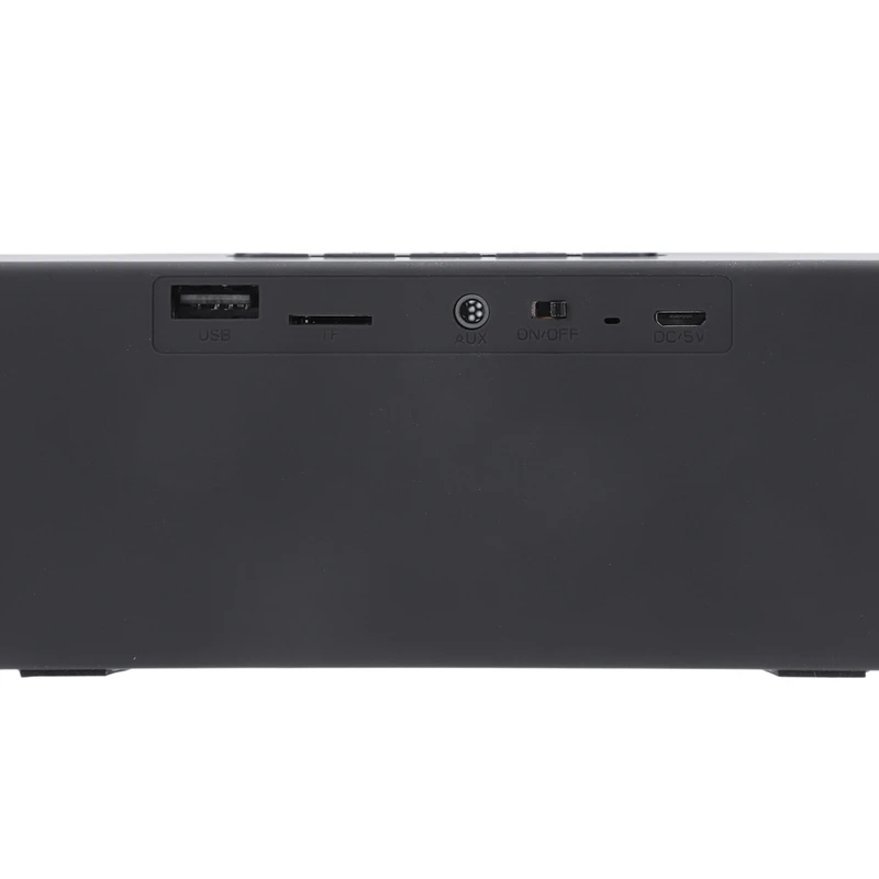 AMS-SC208 Wireless Bluetooth Speaker Mobile Phone Hands-Free Subwoofer TF Card Double Loudspeaker Portable Audio Video