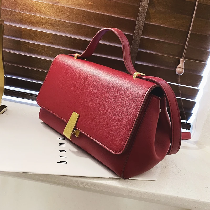 Vintage Square Crossbody Bag 2020 Fashion New High quality Leather Women's Designer Handbag capacity Shoulder Messenger | Багаж и