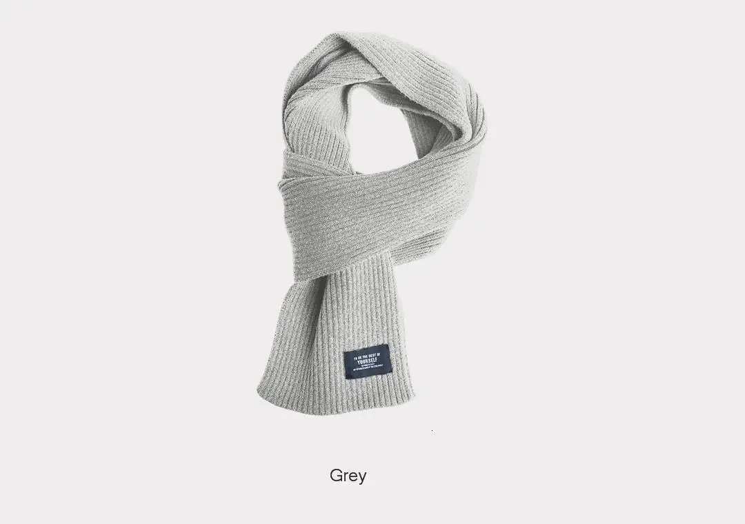 Xiaomi Fashion Warm Cashmere Knitting Scarf Stylish Warm Comfortable Anti Pilling Core Yarn Material Elastic Crisp Xiomi Scarf