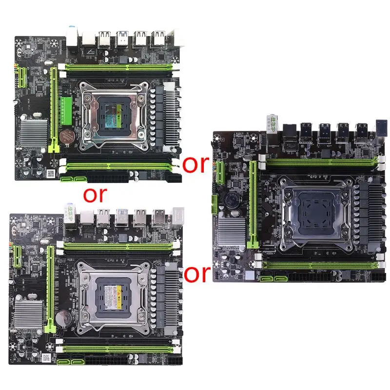 

X79H 8 Core LGA 2011 Gaming Motherboard 4xDDR3 DIMM Desktop Computer Mainboard