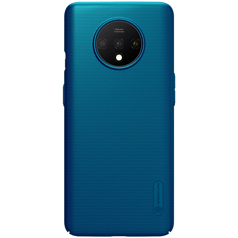 Чехол Nillkin Funda для OnePlus 3 5 5T 6 6T 7 7T Pro чехол матовый Жесткий чехол для телефона чехол для OnePlus 7T 7 Pro 6T - Цвет: Blue