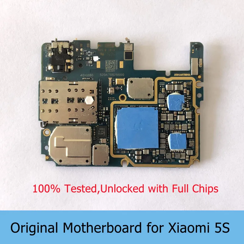 Оригинальная материнская плата для Xiaomi 5S разблокированная с чипами замена