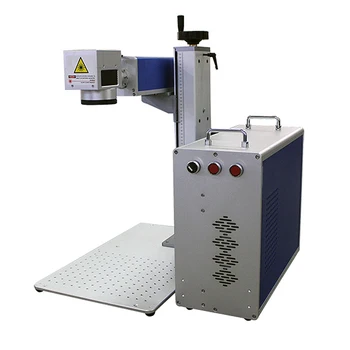 

Auto focus 30W split fiber laser marking machine 50W laser engraving machine nameplate laser marking stainless steel
