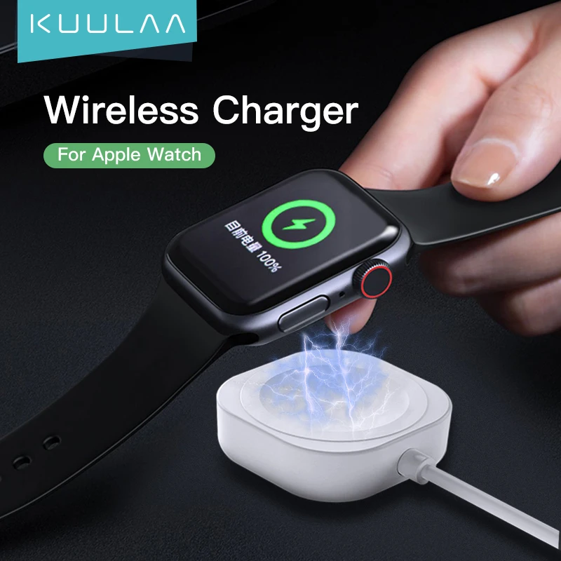 Купить Магнитная подставка для зарядного устройства KUULAA Apple Watch док-станция зарядный | Беспроводные зарядные устройства (1005001525263513)