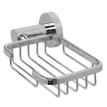 

1pcs Stainless Steel Wall Mounted Shower Soap Holder Soap Storage Box Container Soap Dish Basket Tray Rack Bathroom Accessories