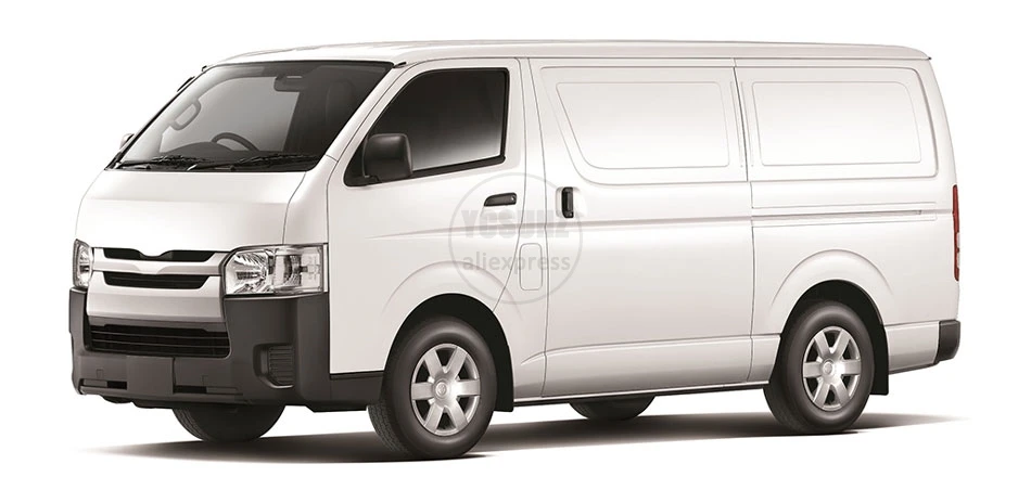YCSUNZ для toyota hiace черная крышка фары ABS автозапчасти аксессуары микроавтобуса 2016 2017