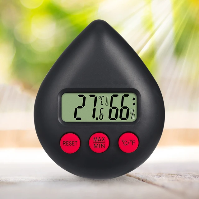 Cute Electronic Thermometer Hygrometer Monitor Indoor Small Room Thermometer  Gauge for Home Room TUE88 - AliExpress